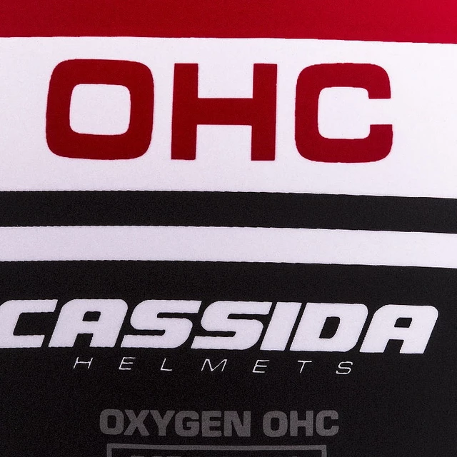 Motoros bukósisak Cassida Oxygen Jawa OHC 2023 matt piros/fekete/fehér