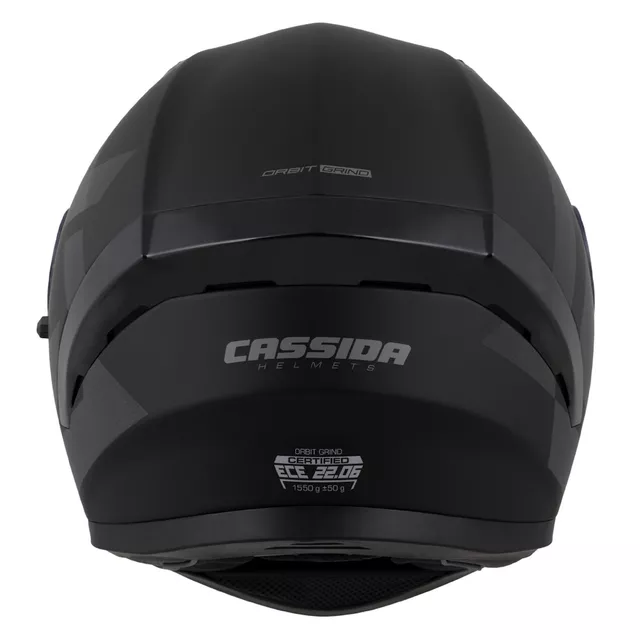 Motorcycle Helmet Cassida Orbit Grind Matte Black/Gray