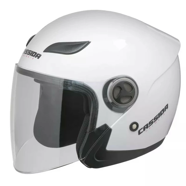 Motorradhelm Cassida Reflex - weiß