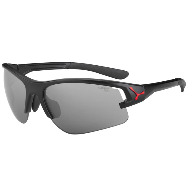 Running Sunglasses Cébé Across - Blue-White - Black-Red