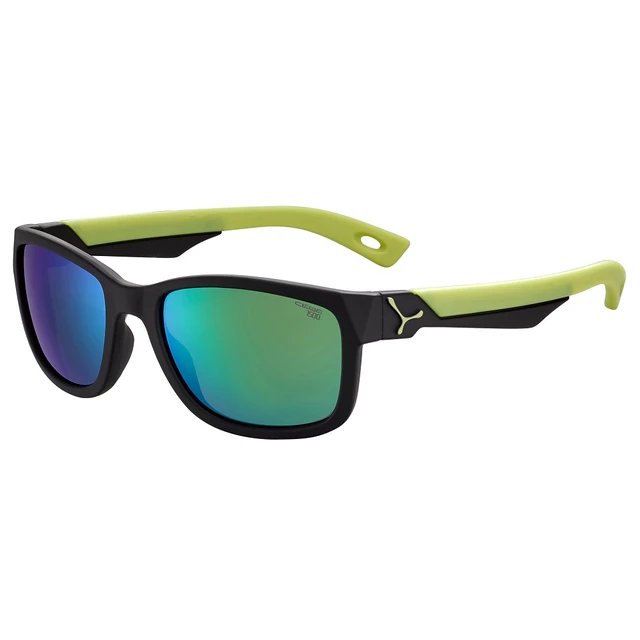 Children's Sports Sunglasses Cébé Avatar - Blue-Green - Black-Green