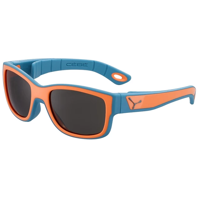Children's Sports Sunglasses Cébé S'trike - Blue-Green - Blue-Orange