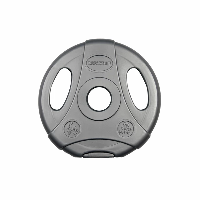 Cement Weight Plate inSPORTline Ergo 1.25 kg Grey