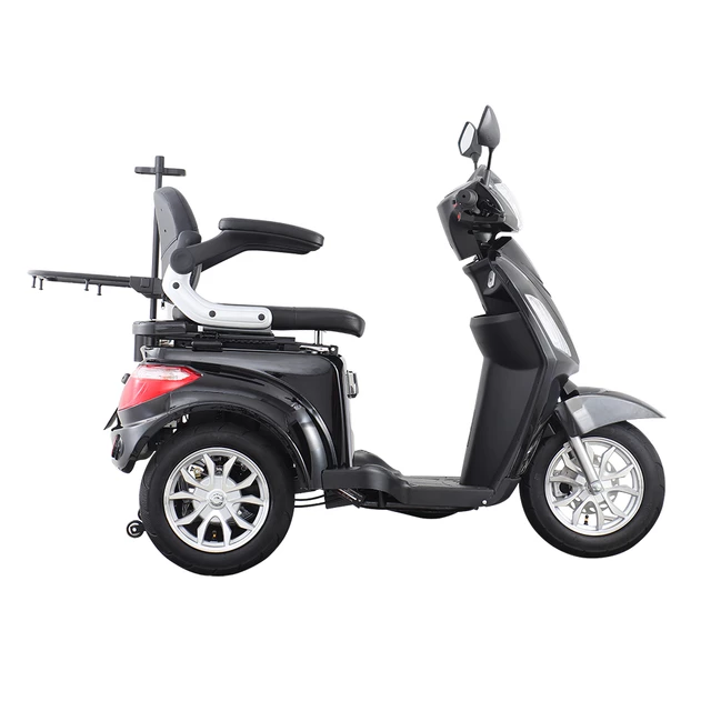 Elektrický trojkolesový vozík inSPORTline Zorica - čierna