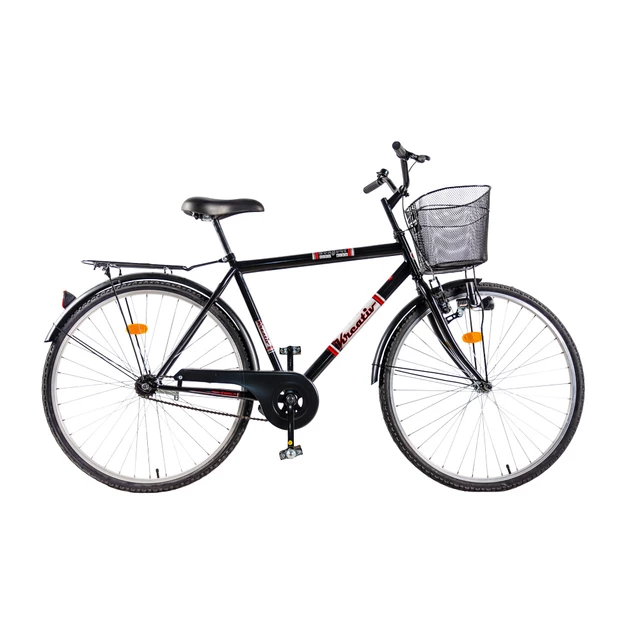Trekking bike DHS 2811 Comfort - model 2013 - Black - Black