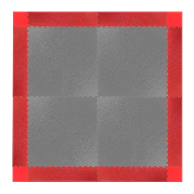 Corner Pieces for Puzzle Mat inSPORTline Simple Red – 4 Pcs.