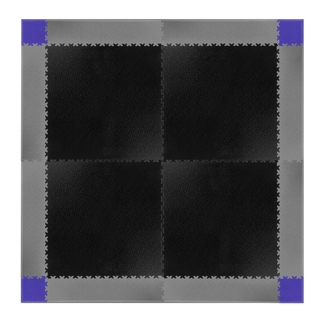 inSPORTline Puzzle Matte Einfach schwarz