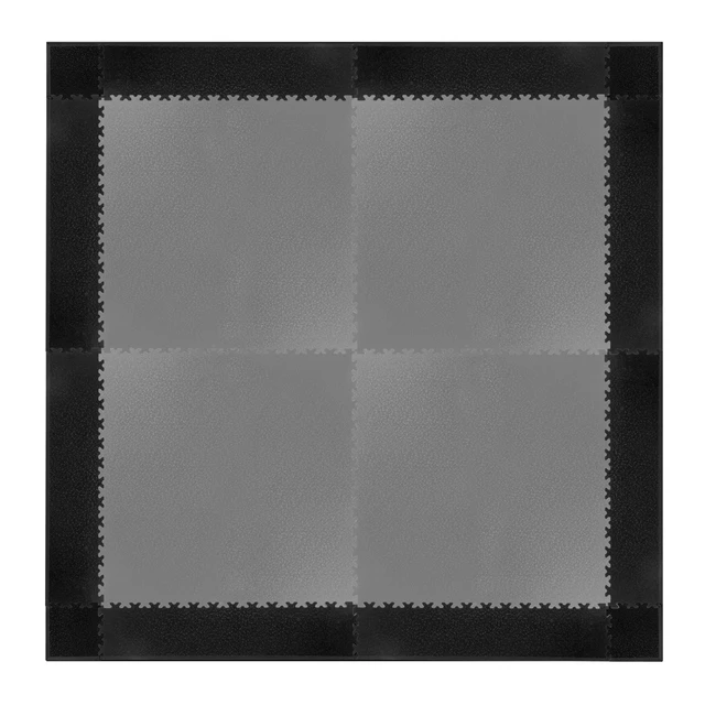 Corner Pieces for Puzzle Mat inSPORTline Simple Black – 4 Pcs.