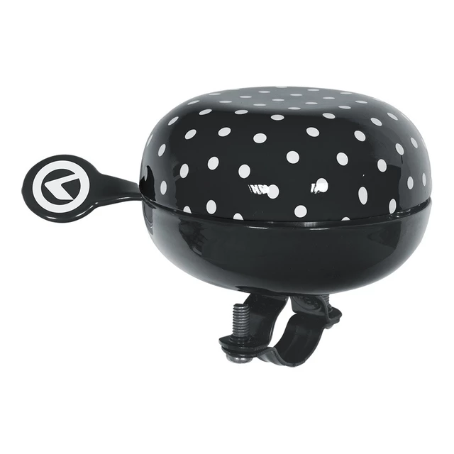 Bicycle Bell Kellys 80 Dots - Multi-Colour Dots - Black Dots