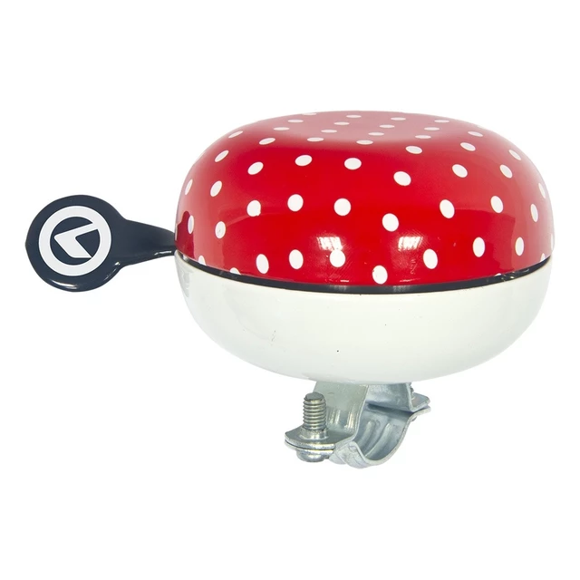 Bicycle Bell Kellys 80 Dots - Multi-Colour Dots - Red Dots