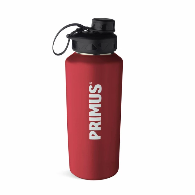 Trail Bottle Primus Tritan Stainless Steel 1 L - Black - Barn Red