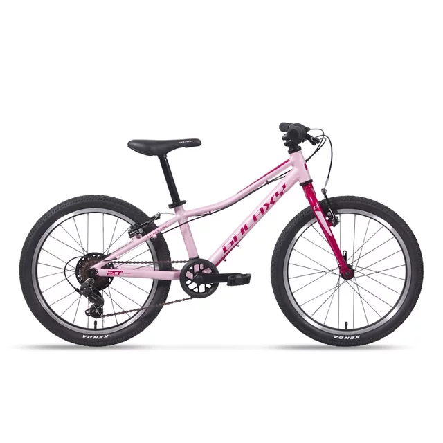 Dětské kolo Galaxy Cetis 20" - model 2025 - růžová, 10" (113-135 cm) - růžová