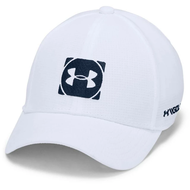 Chlapecká golfová kšiltovka Under Armour Boy's Official Tour Cap 3.0 - Academy - White