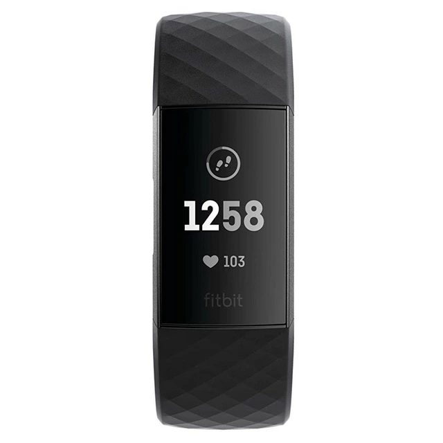 Fitbit Charge 3 okoskarkötő grafit/ fekete