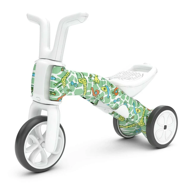 Children's Tricycle – Balance Bike 2in1 Chillafish Bunzi FAD - Colourful Graphics 3 - Girafitti