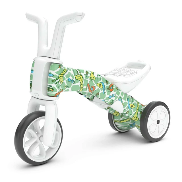 Children's Tricycle – Balance Bike 2in1 Chillafish Bunzi FAD - Catmouflage - Girafitti