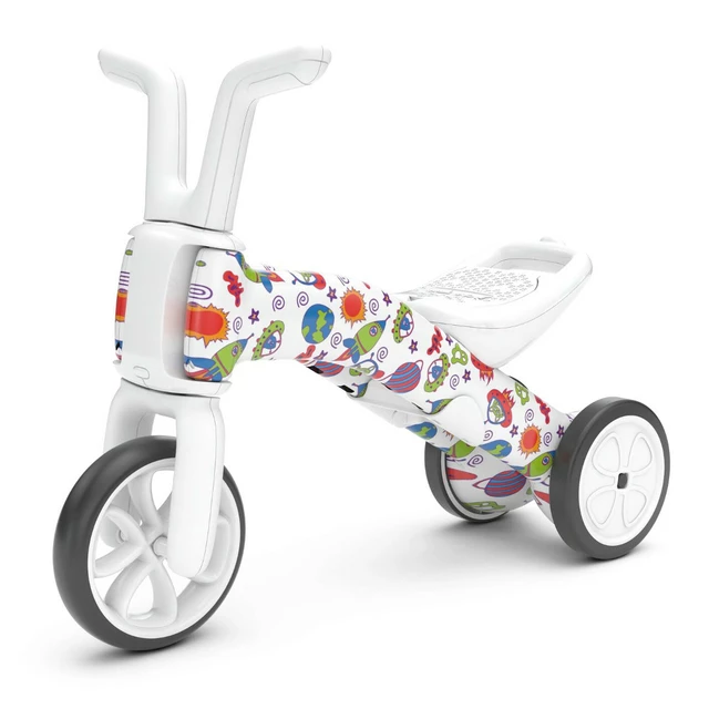 Children's Tricycle – Balance Bike 2in1 Chillafish Bunzi FAD - When Monsters Meet Stars - When Monsters Meet Stars