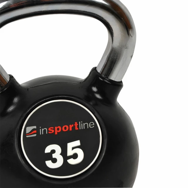 Rubber-Coated Dumbbell inSPORTline Ketlebel Profi 35 kg