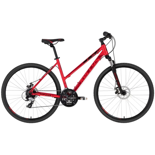 Women’s Cross Bike KELLYS CLEA 70 28” – 2020 - Dark Blue - Red