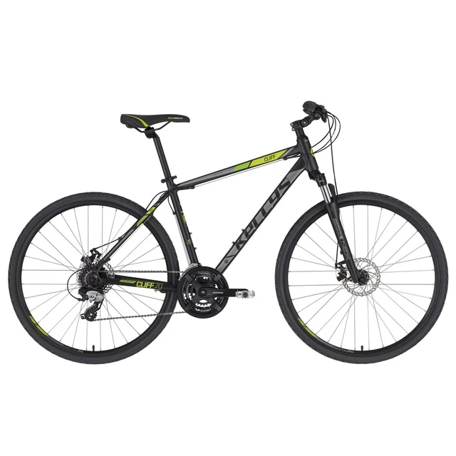 Pánsky crossový bicykel KELLYS CLIFF 70 28" - model 2020 - S (17'') - Black Green