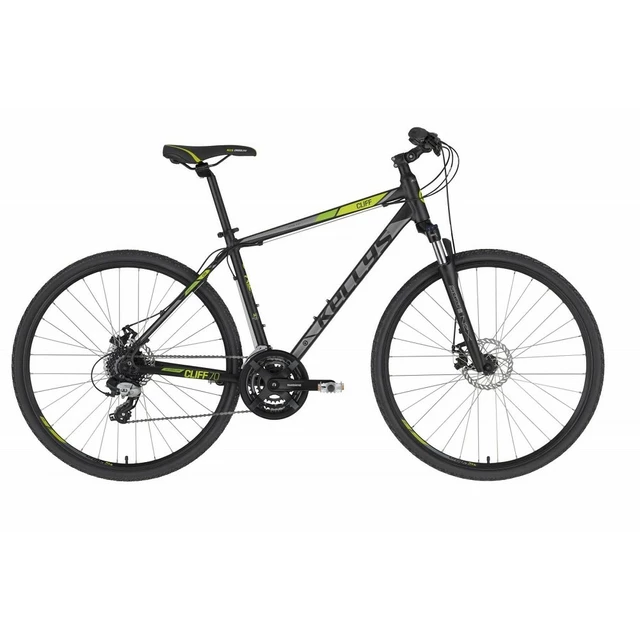 Pánsky crossový bicykel KELLYS CLIFF 70 28" 6.0 - Black Green