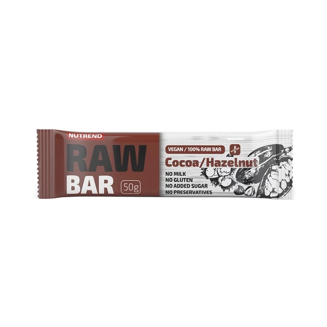Tyčinka Nutrend Raw Bar 50 g - fík+papája