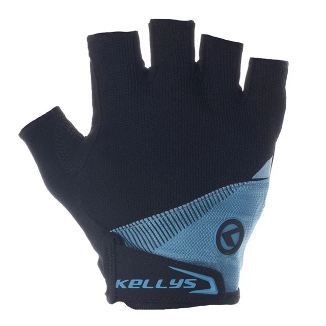 Cycling Gloves KELLYS COMFORT - Lime Green - Blue