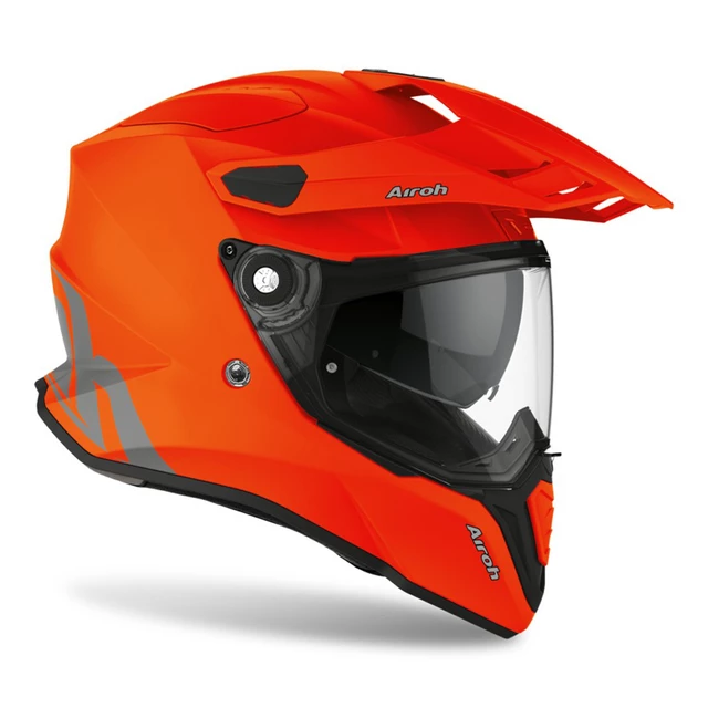 Moto přilba Airoh Commander Color oranžová matná