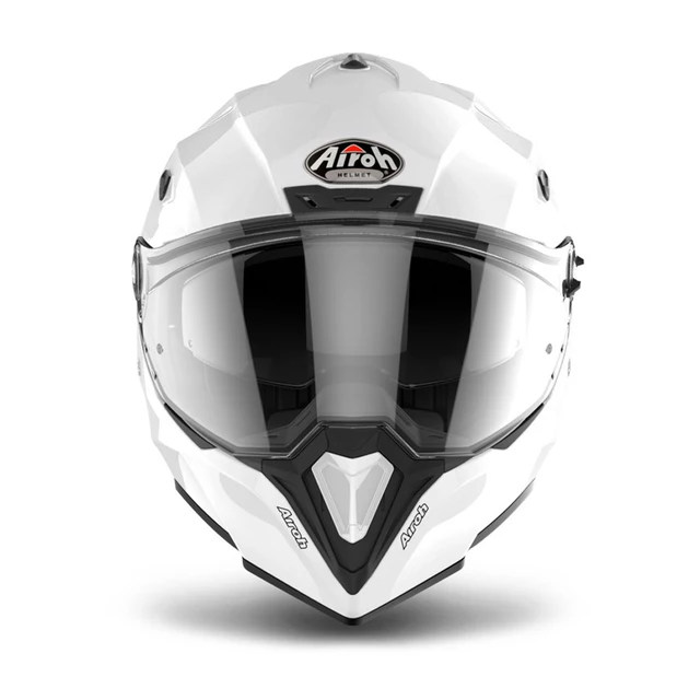 Motorcycle Helmet Airoh Commander Color White 2022 - White