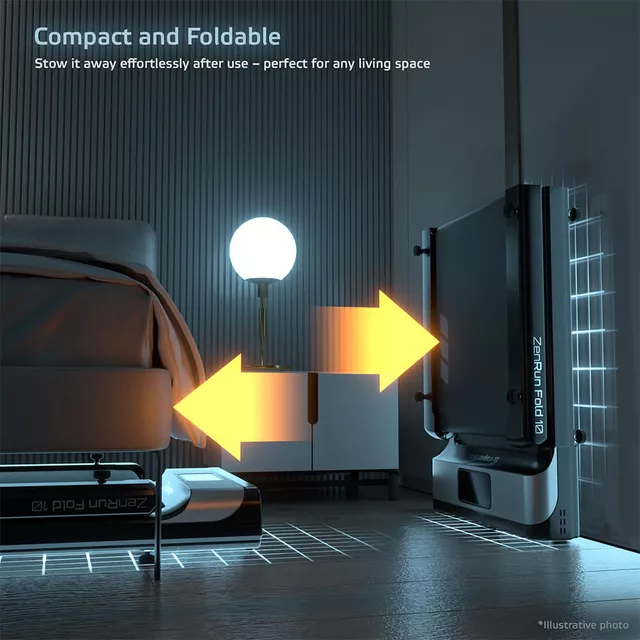 Skládací chodící pás inSPORTline ZenRun Fold 10