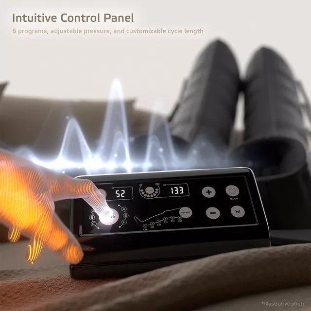 Kompresní masážní systém inSPORTline Compisimo s kompresními nohavicemi