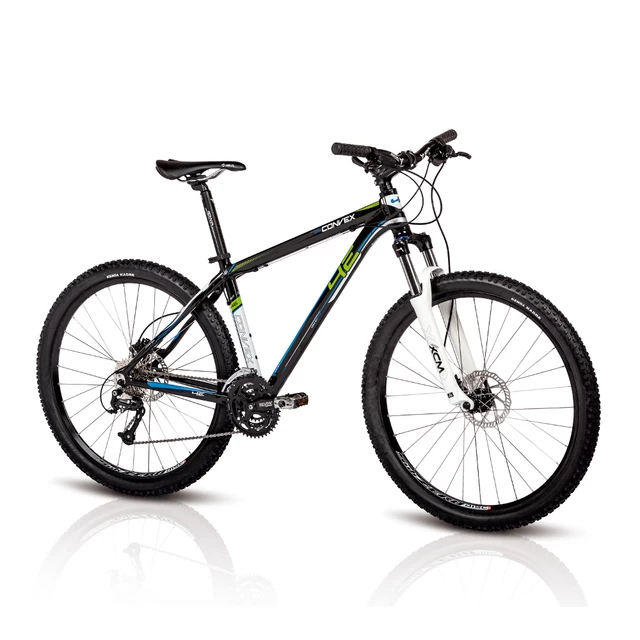 Horský bicykel 4EVER Convex 2014 - 27,5" kolesá - čierno-zelená