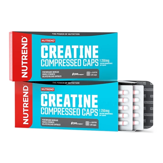 Kreatin Nutrend Creatine Compressed Caps 120 kapslí