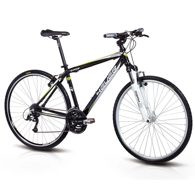 Cross kerékpár 4EVER Shadow - fekete-zöld