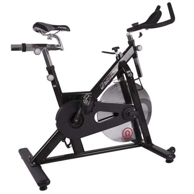 Rower spinningowy inSPORTline Omegus - OUTLET - Czarny - Czarny