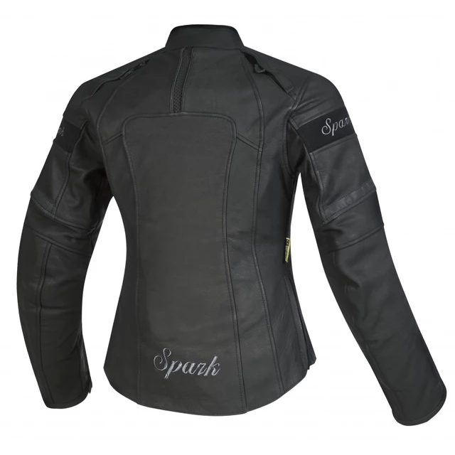 Spark Virginia Damen Leder Motorradjacke - schwarz