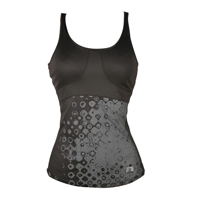 Dámské sportovní tričko bez rukávů Newline Imotion Tank - titan šedá
