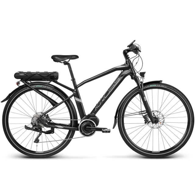 Trans Hybrid 5.0 28" Trekking Elektrofahrrad - Modell 2020 - Black / Graphite Matte