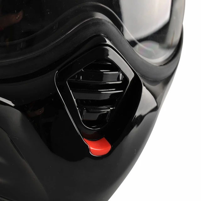 Moto prilba ROOF Desmo Flash Mat - 2.akosť - oranžová