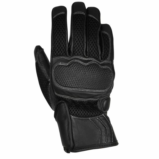 Moške moto rokavice W-TEC Sarwar - črna