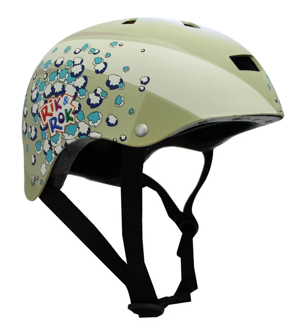 Dětská cyklo helma Spartan RikRok - béžová