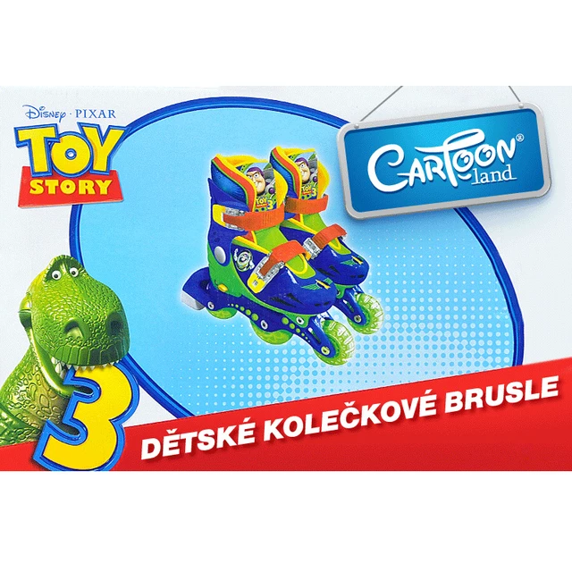 Dětské kolečkové brusle Toy Story