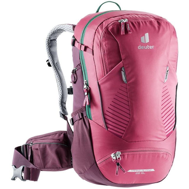 Hiking Backpack Deuter Trans Alpine 28 SL - Ruby-Blackberry - Ruby-Blackberry