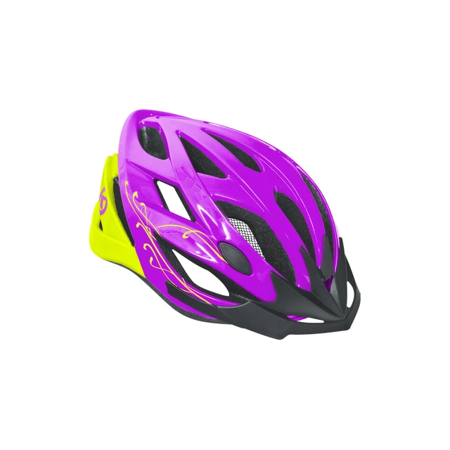 Bicycle Helmet Kellys Diva - White - Purple