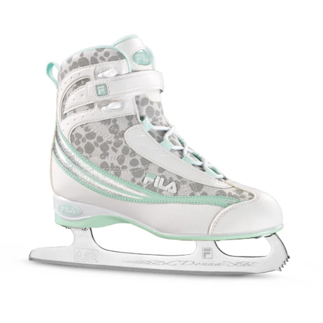 Women Winter skates Fila Donna - White Gold - Bright Green