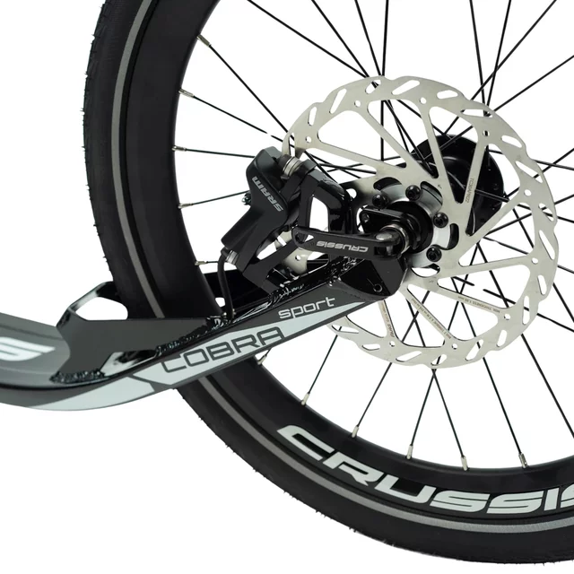 Koloběžka Crussis Cobra Sport 4.2-2 bílá 26"/20"