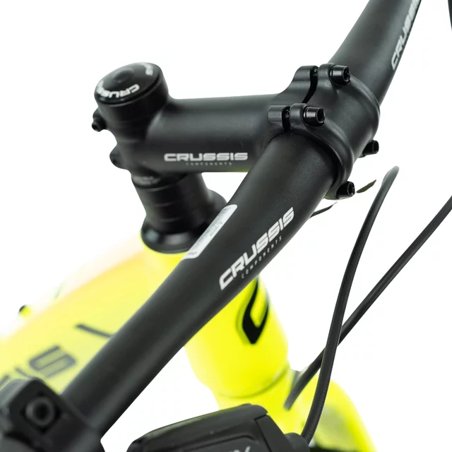 Koloběžka Crussis Cobra Sport 4.2-1 zeleno-žlutá 26"/20"