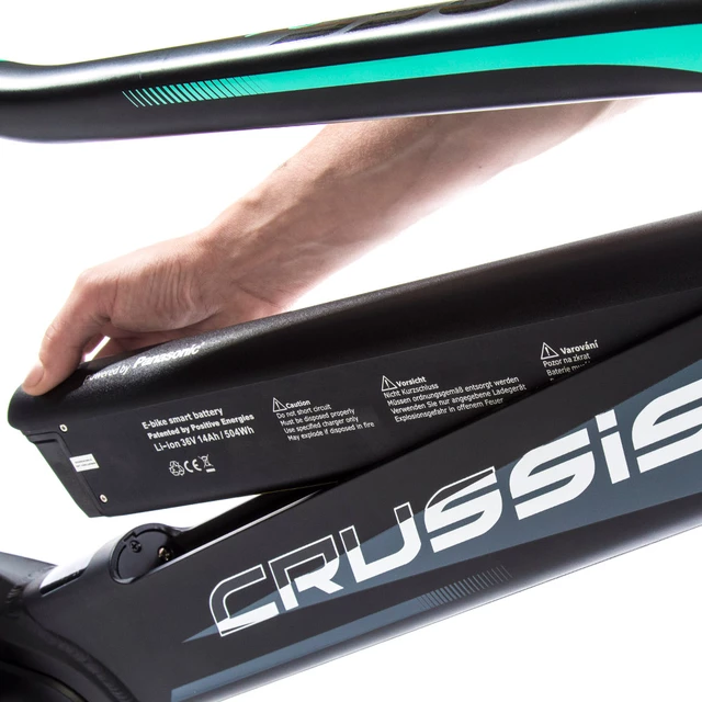 Crossový elektrobicykel Crussis e-Cross 9.4 - model 2019 - 18"