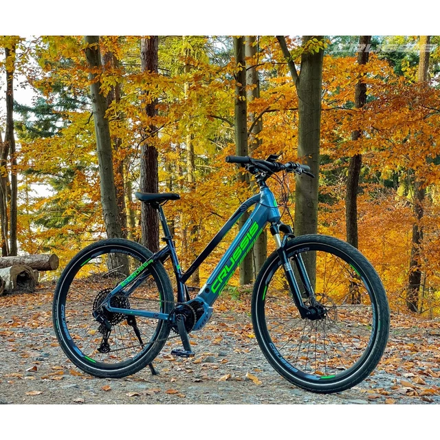 Dámsky crossový elektrobicykel Crussis e-Cross Lady 9.7-S 28"