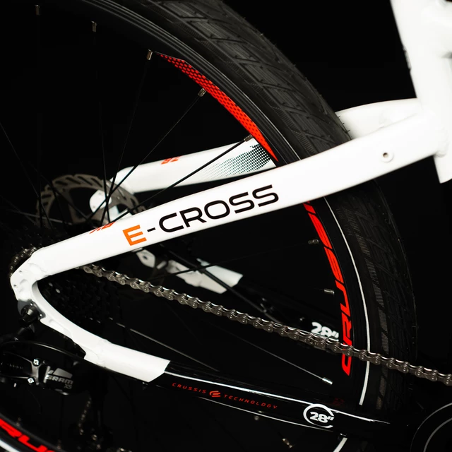 Męski elektryczny rower crossowy Crussis e-Cross 7.8-S 28"